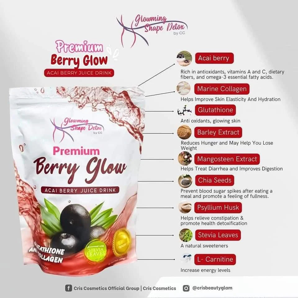 Berry Glow Detox Bundle